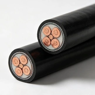 Cábla Cumhachta Ísealvoltais Frithsheasmhach Dóiteáin PVC FR